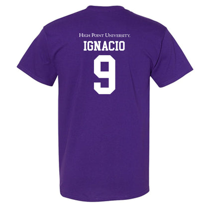 High Point - NCAA Men's Soccer : Kaya Ignacio - T-Shirt