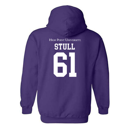High Point - NCAA Men's Lacrosse : Asher Stull - Hooded Sweatshirt-1