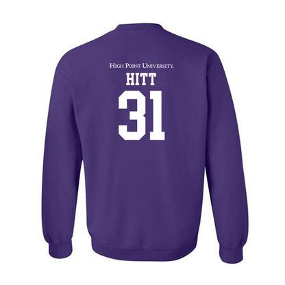 High Point - NCAA Baseball : Dalton Hitt - Crewneck Sweatshirt-1