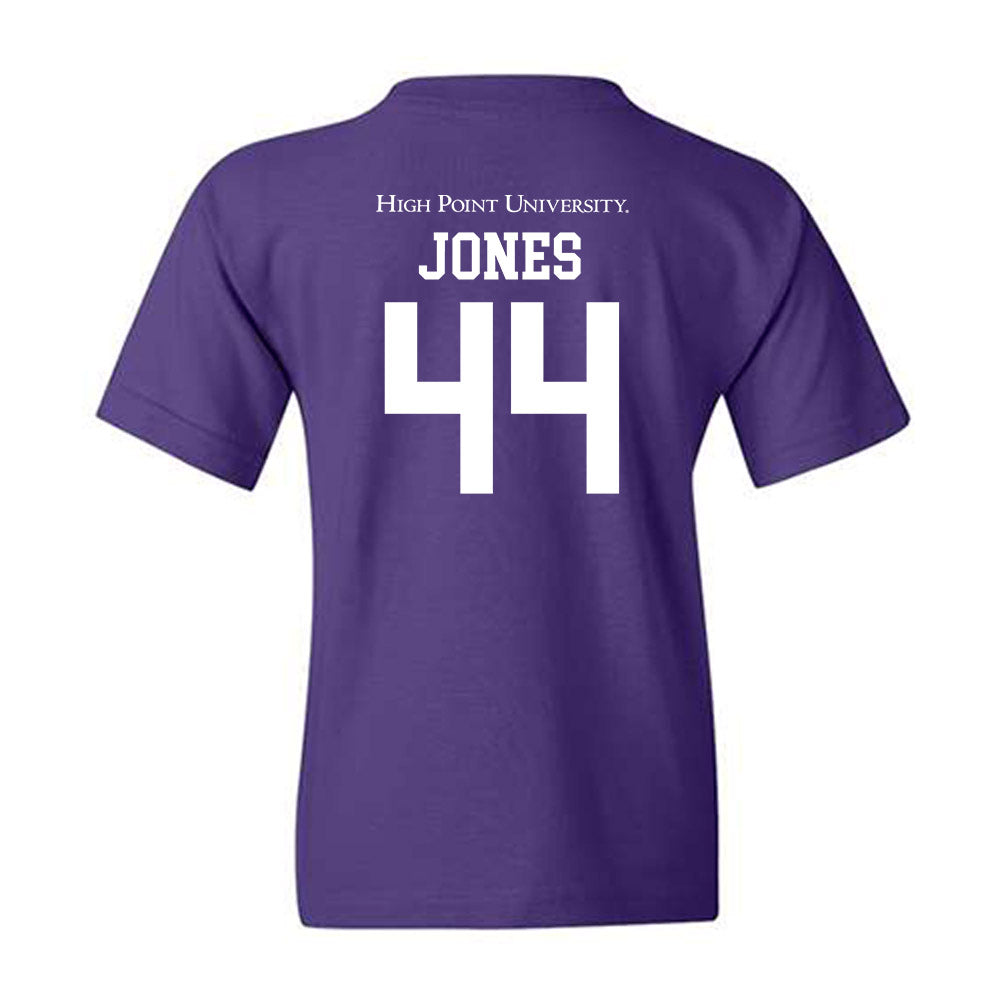 High Point - NCAA Baseball : Charlie Jones - Youth T-Shirt-1
