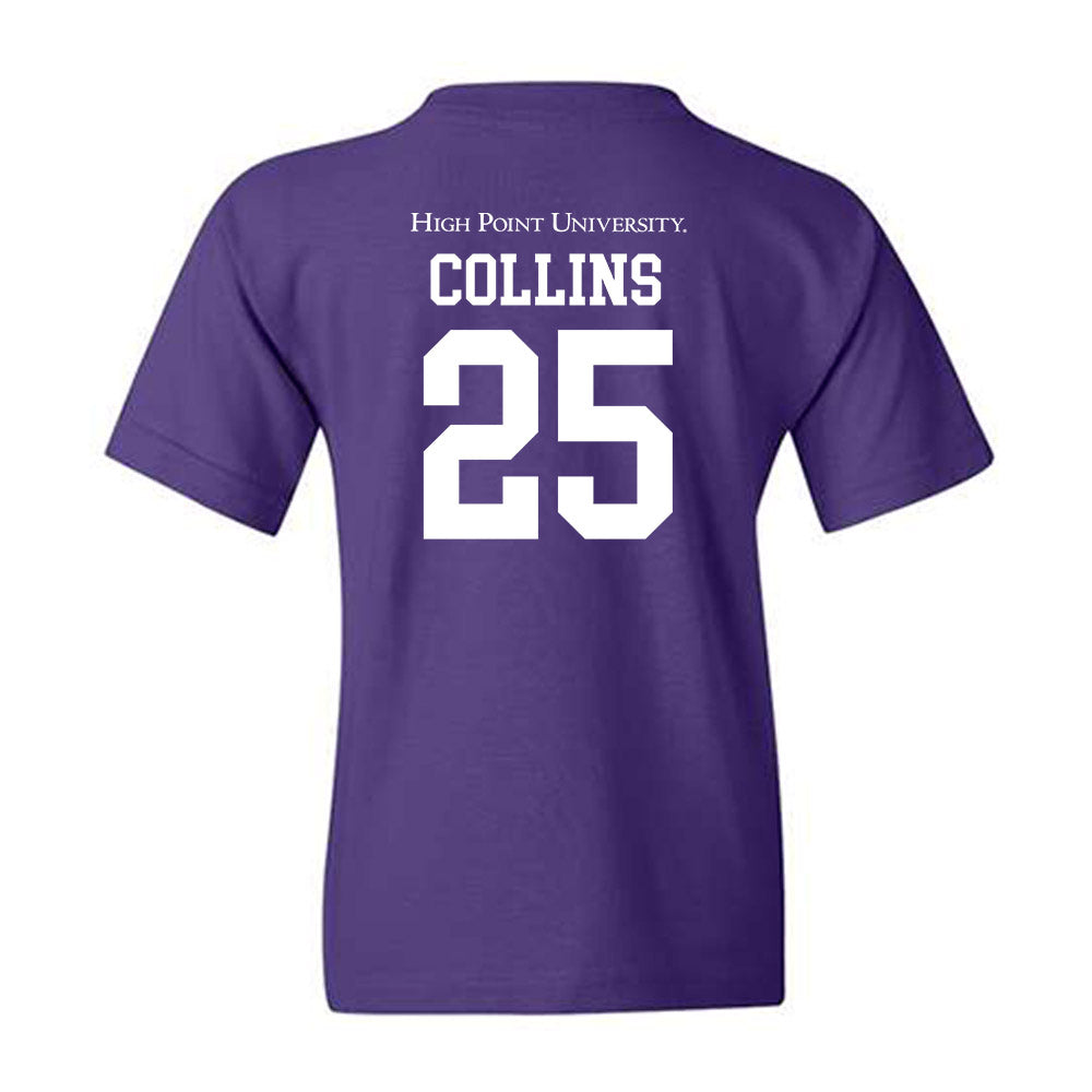 High Point - NCAA Women's Basketball : Aaliyah Collins - Youth T-Shirt-1