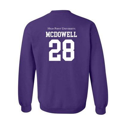 High Point - NCAA Men's Soccer : Jacob McDowell - Crewneck Sweatshirt-1