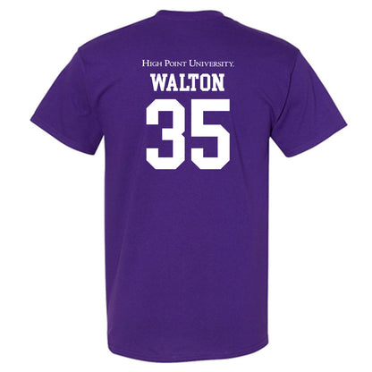 High Point - NCAA Baseball : Wade Walton - T-Shirt-1