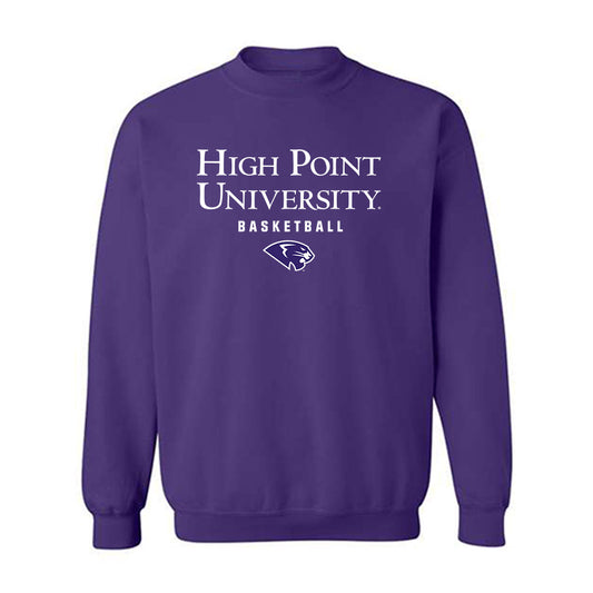 High Point - NCAA Men's Basketball : David Fonville - Crewneck Sweatshirt-0