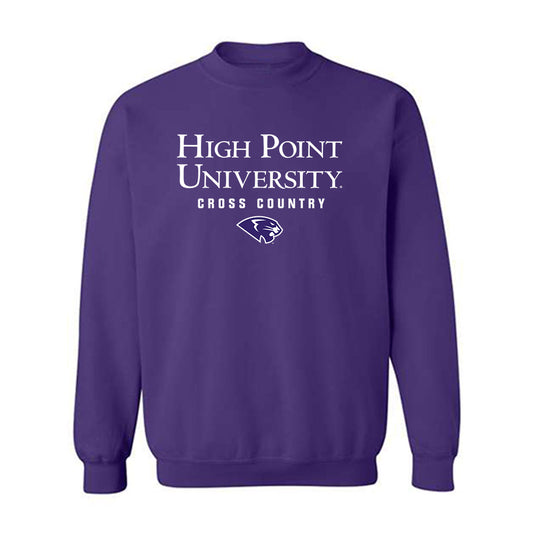 High Point - NCAA Men's Cross Country : Ethan Tharp - Crewneck Sweatshirt-0