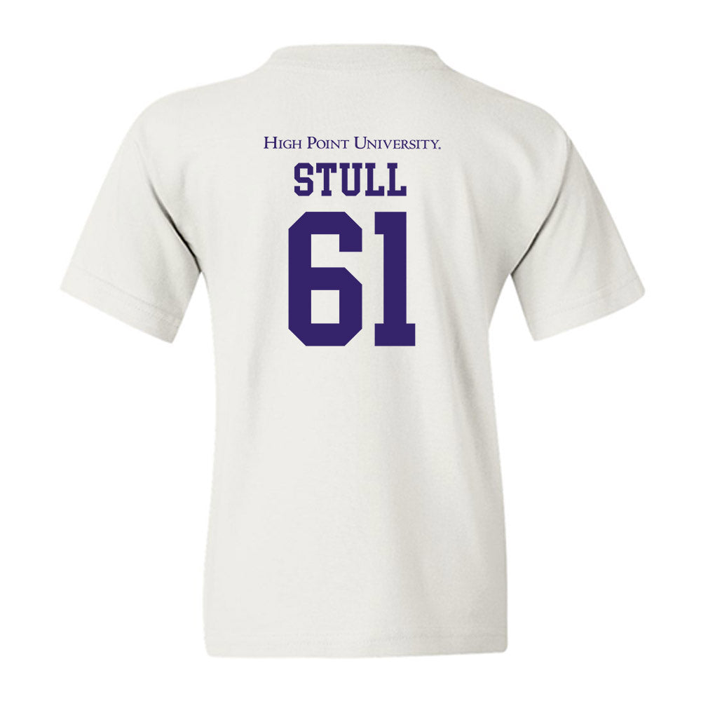High Point - NCAA Men's Lacrosse : Asher Stull - Youth T-Shirt-1
