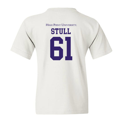 High Point - NCAA Men's Lacrosse : Asher Stull - Youth T-Shirt-1