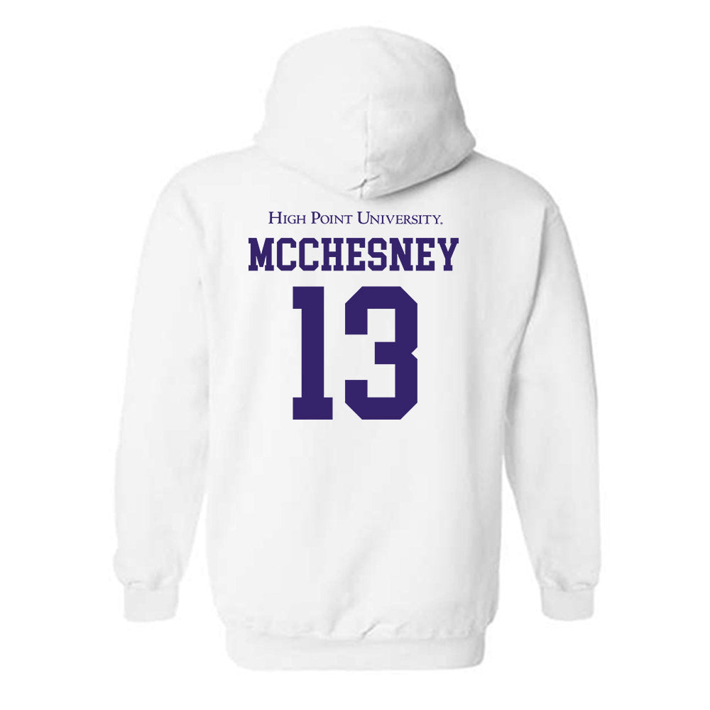 High Point - NCAA Men's Basketball : Liam Mcchesney - Hooded Sweatshirt-1