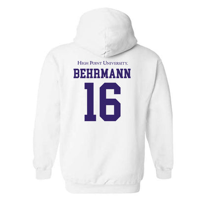High Point - NCAA Men's Soccer : Noah Behrmann - Hooded Sweatshirt-1