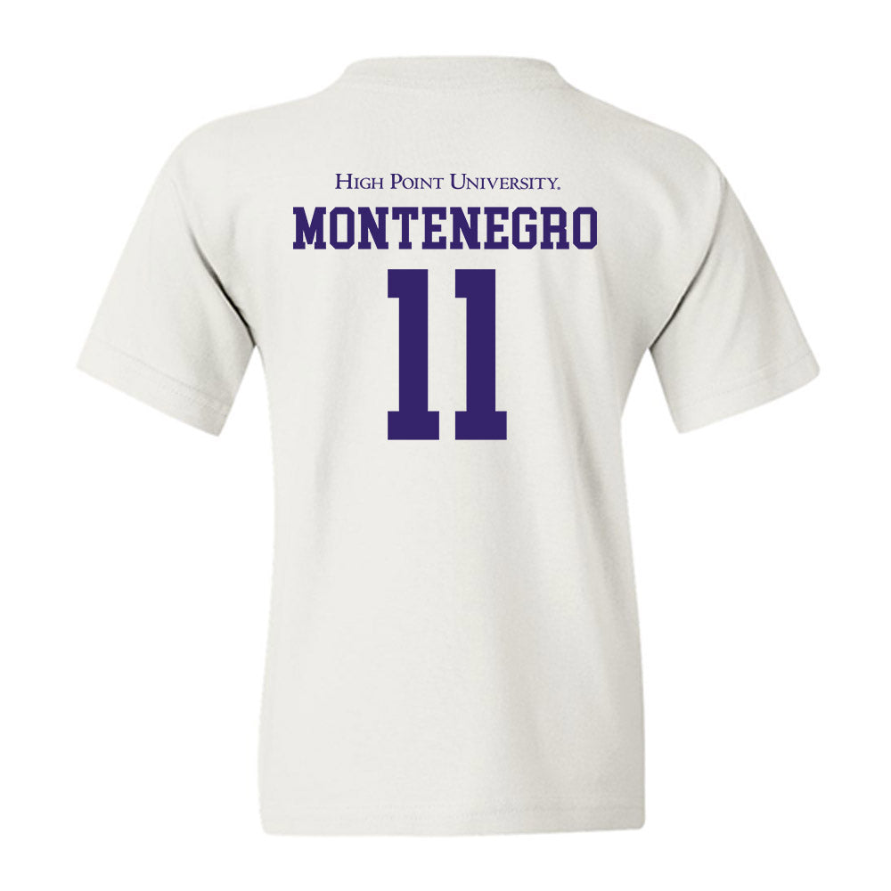 High Point - NCAA Baseball : Adrian Montenegro - Youth T-Shirt-1