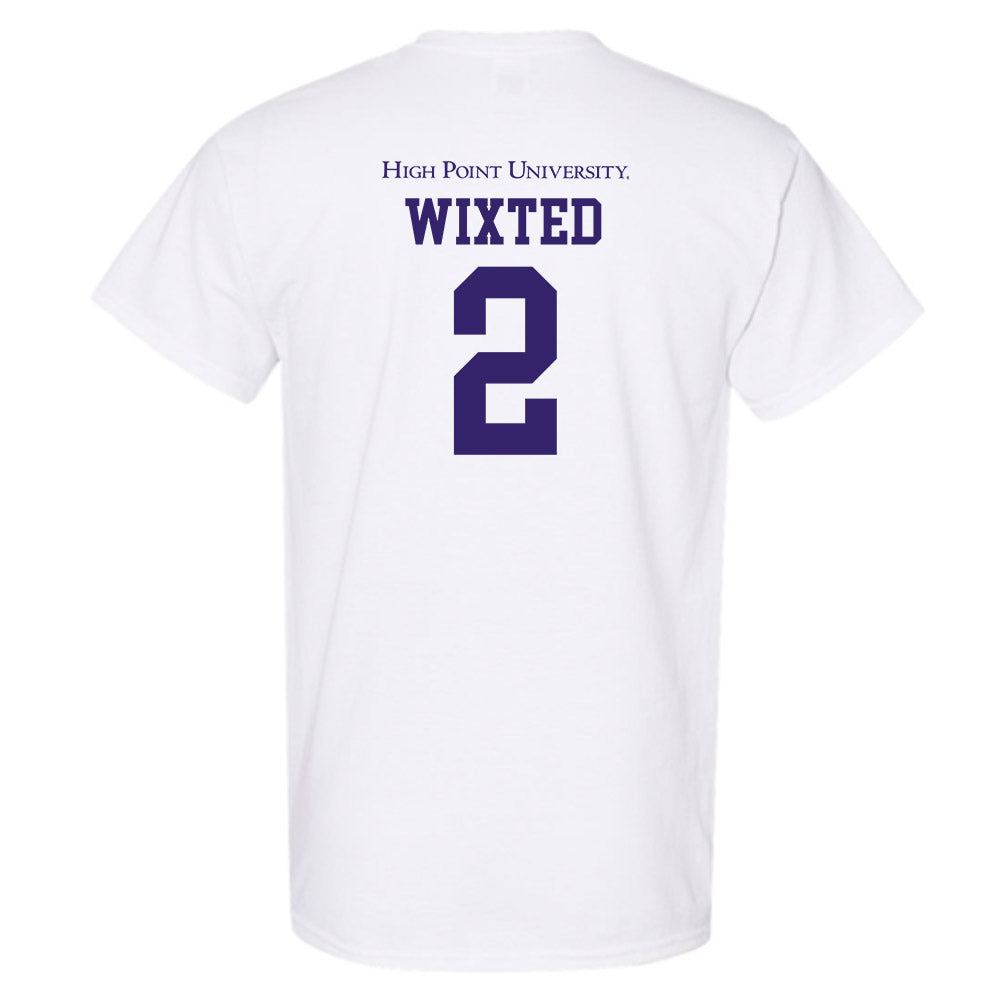 High Point - NCAA Men's Lacrosse : Justin Wixted - T-Shirt-1