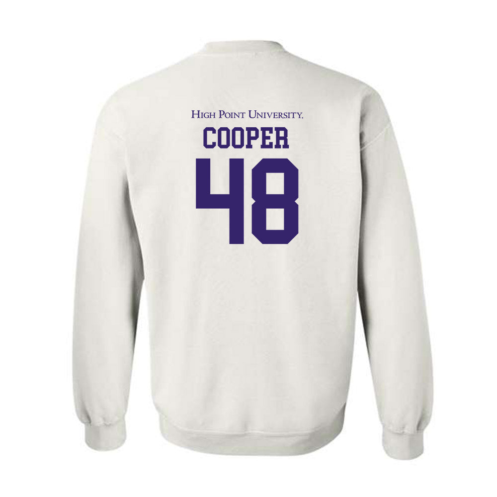 High Point - NCAA Men's Lacrosse : Owen Cooper - Crewneck Sweatshirt-1