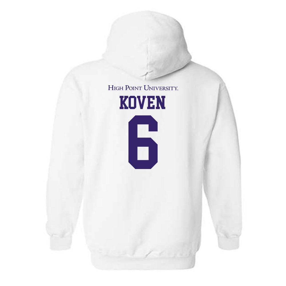 High Point - NCAA Men's Soccer : Koven Johnson - Hooded Sweatshirt-1