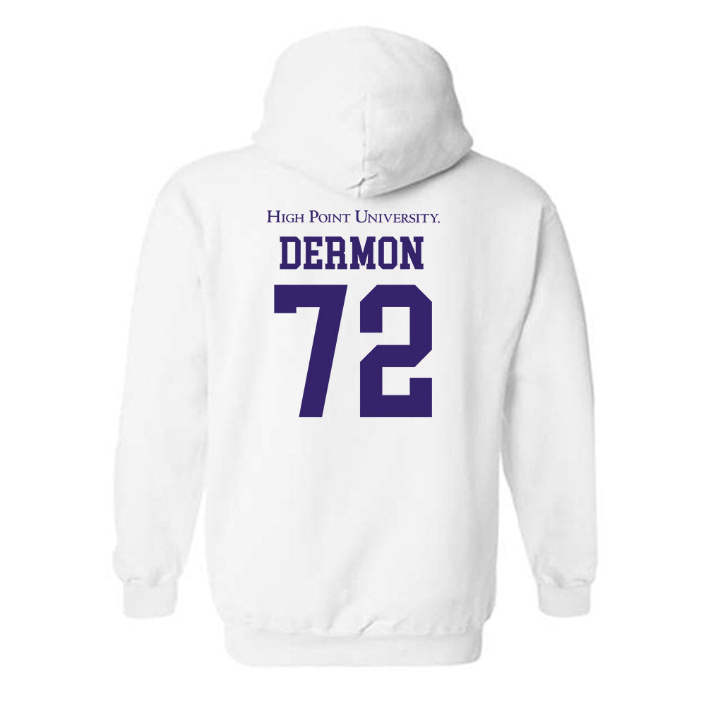 High Point - NCAA Men's Lacrosse : Luke Dermon - Hooded Sweatshirt-1