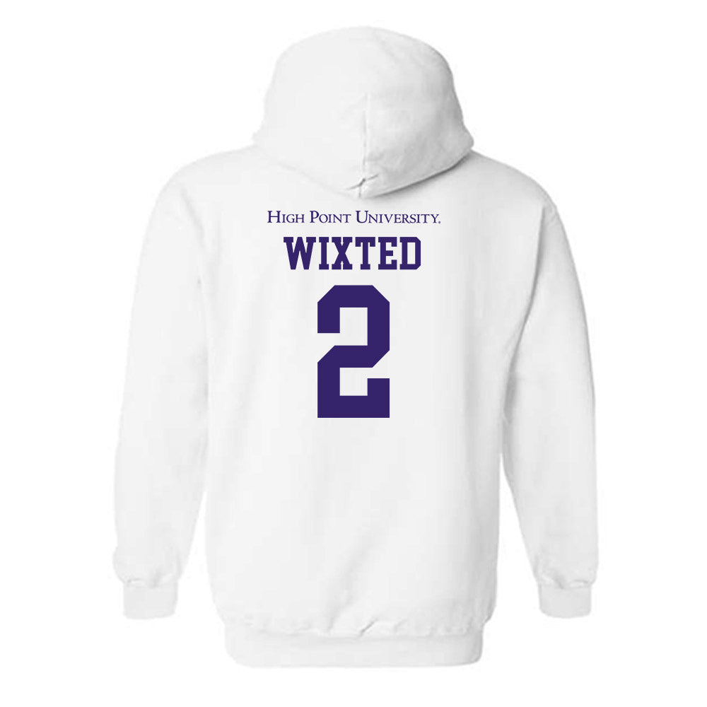 High Point - NCAA Men's Lacrosse : Justin Wixted - Hooded Sweatshirt-1