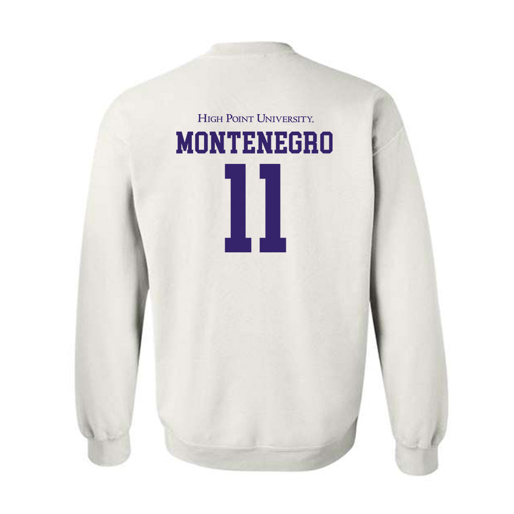 High Point - NCAA Baseball : Adrian Montenegro - Crewneck Sweatshirt-1