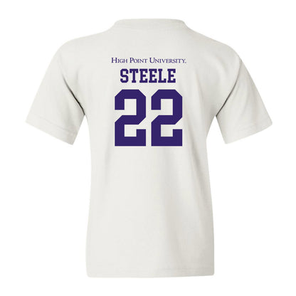 High Point - NCAA Men's Lacrosse : Nicholas Steele - Youth T-Shirt