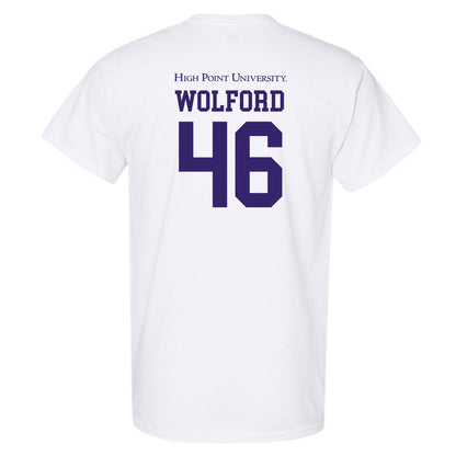 High Point - NCAA Men's Lacrosse : Mason Wolford - T-Shirt-1