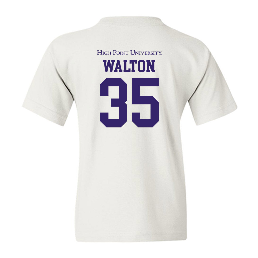 High Point - NCAA Baseball : Wade Walton - Youth T-Shirt-1