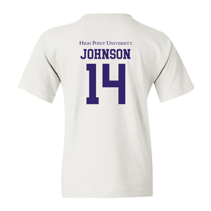 High Point - NCAA Baseball : Landen Johnson - Youth T-Shirt-1