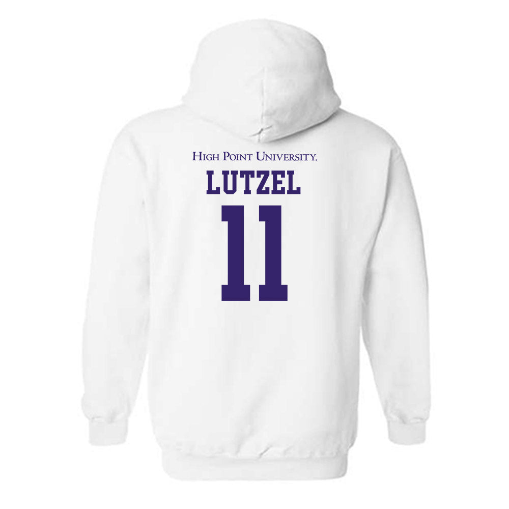 High Point - NCAA Men's Lacrosse : Matt Lutzel - Hooded Sweatshirt-1