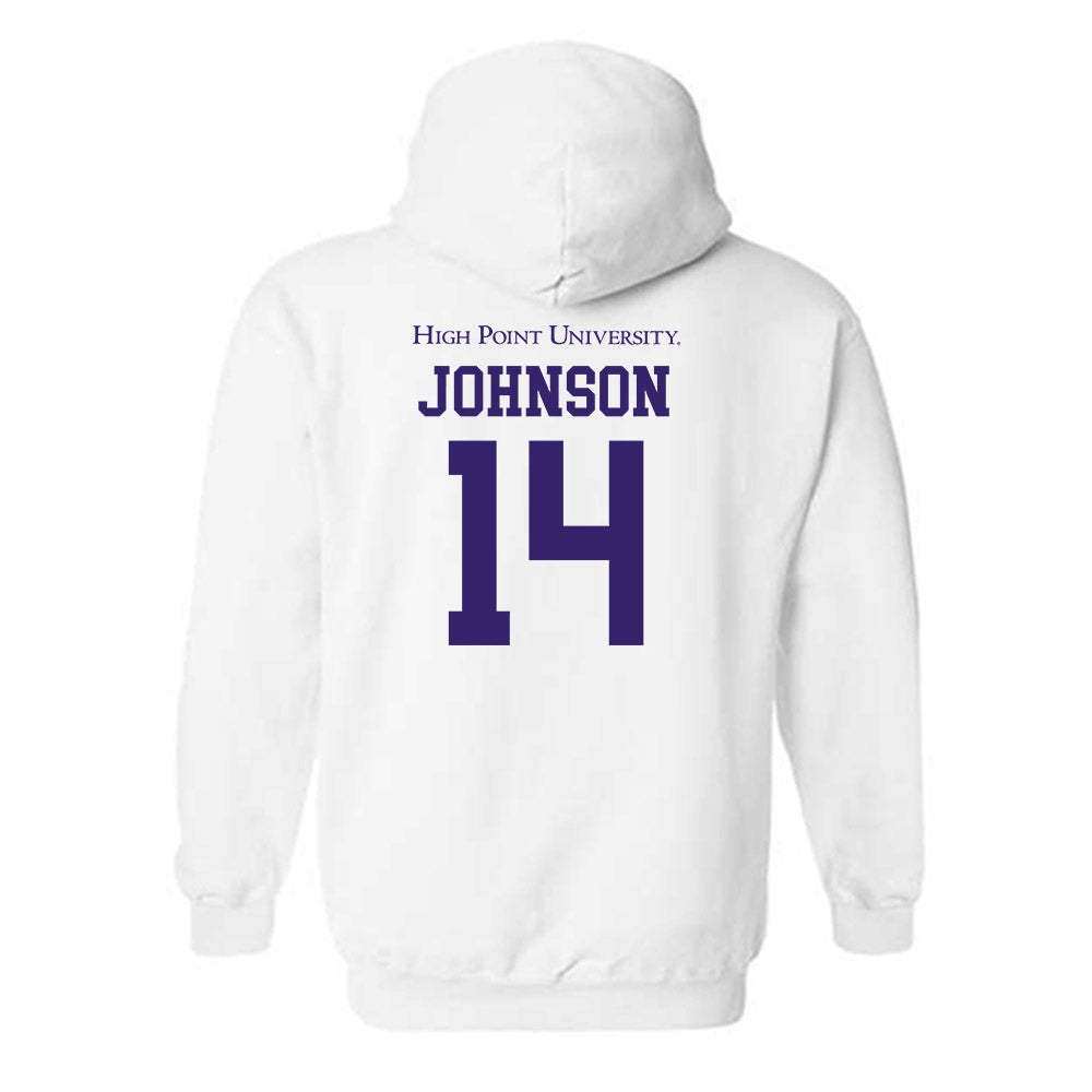 High Point - NCAA Baseball : Landen Johnson - Hooded Sweatshirt-1