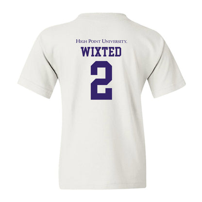 High Point - NCAA Men's Lacrosse : Justin Wixted - Youth T-Shirt-1
