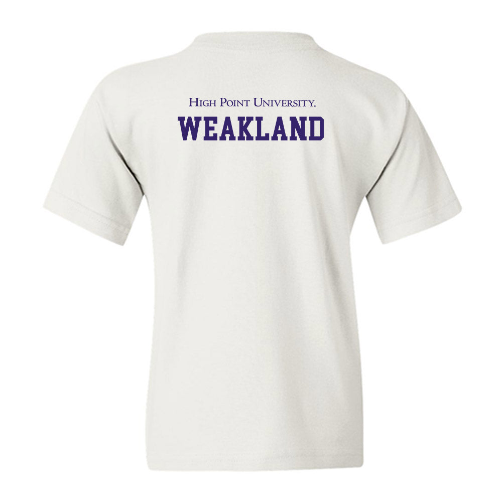 High Point - NCAA Men's Track & Field : Jake Weakland - Youth T-Shirt-1