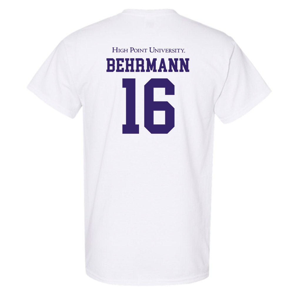 High Point - NCAA Men's Soccer : Noah Behrmann - T-Shirt-1
