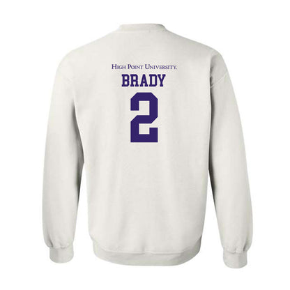 High Point - NCAA Men's Basketball : Vincent Brady - Crewneck Sweatshirt-1