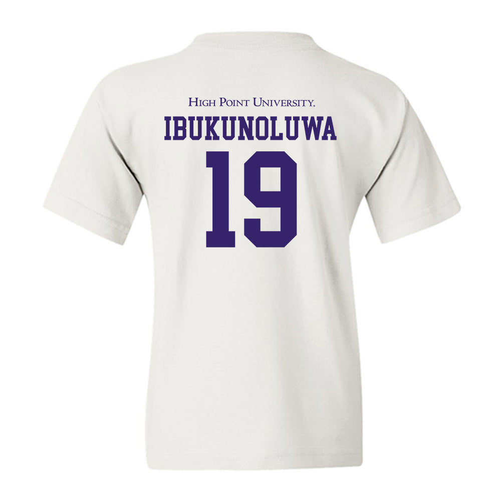 High Point - NCAA Men's Basketball : Josh Ibukunoluwa - Youth T-Shirt-1