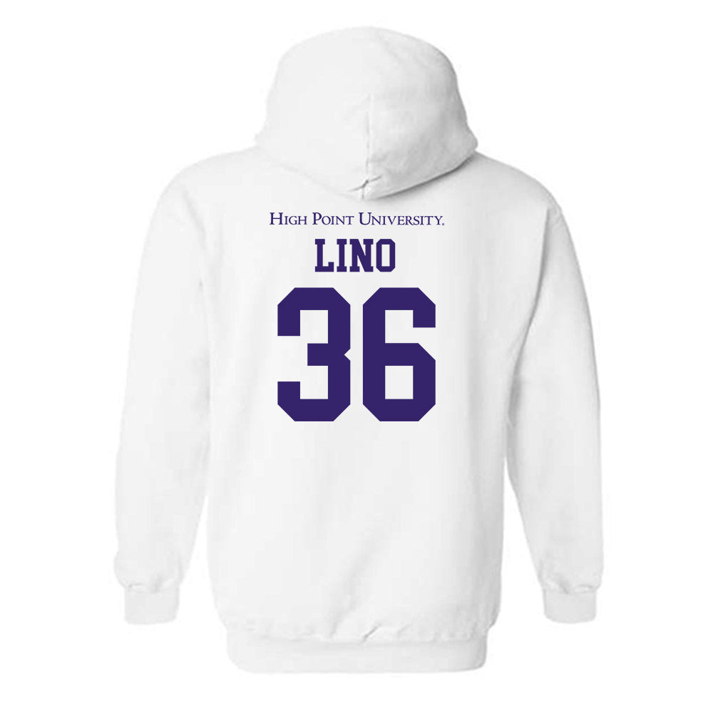 High Point - NCAA Baseball : Anthony Lino - Hooded Sweatshirt-1