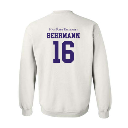 High Point - NCAA Men's Soccer : Noah Behrmann - Crewneck Sweatshirt-1