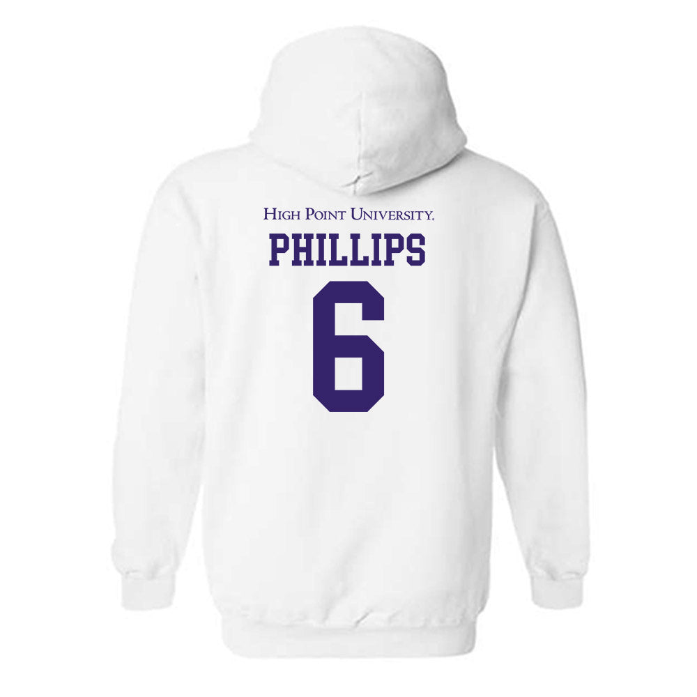 High Point - NCAA Women's Basketball : Dakota Phillips - Hooded Sweatshirt-1