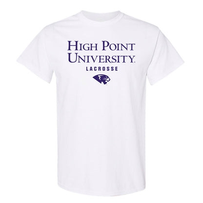 High Point - NCAA Men's Lacrosse : Matt Lutzel - T-Shirt-0