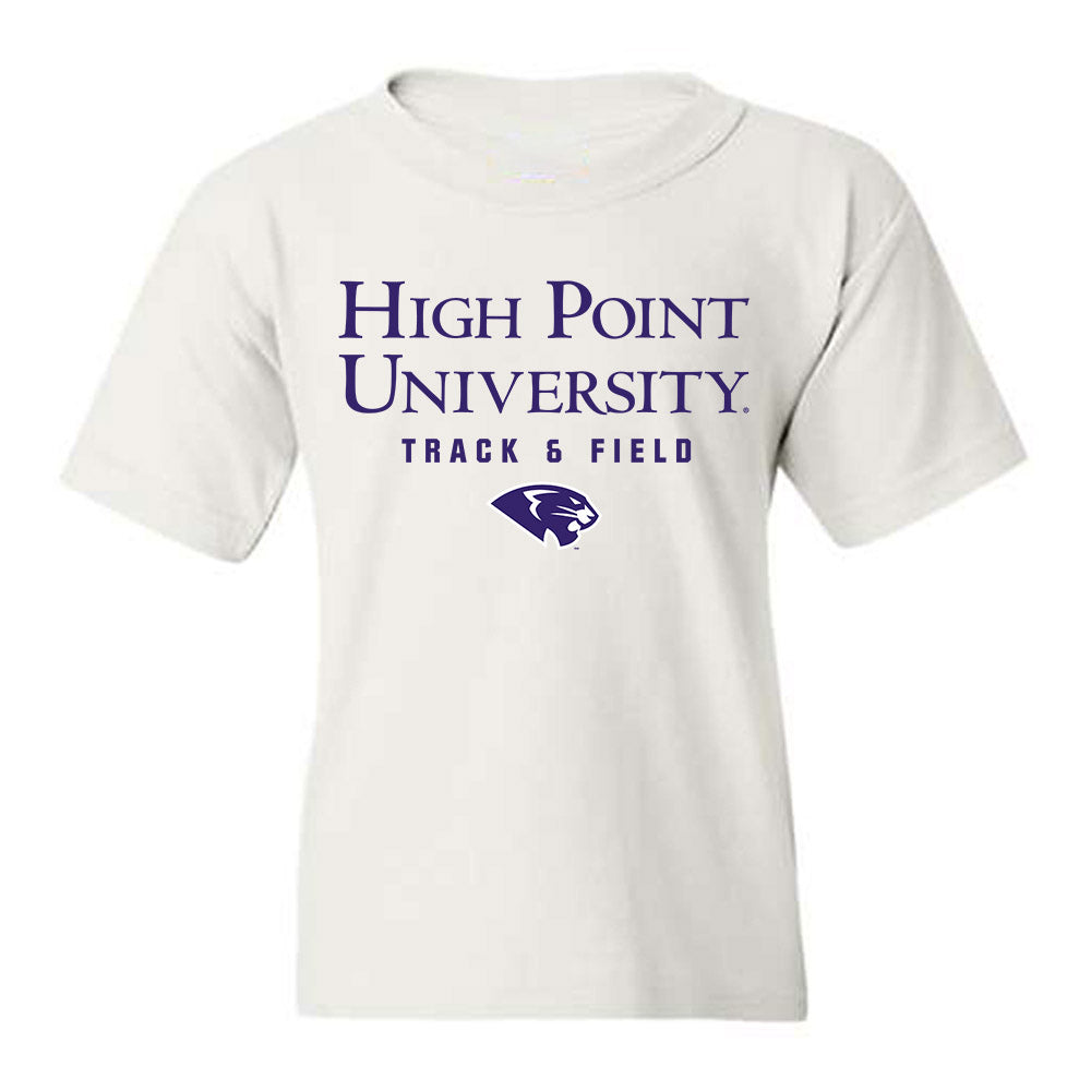 High Point - NCAA Men's Track & Field : Jake Weakland - Youth T-Shirt-0