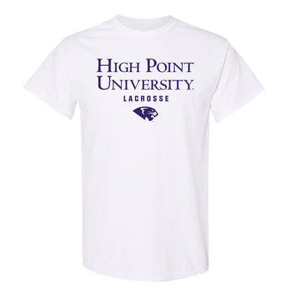 High Point - NCAA Men's Lacrosse : Nicholas Steele - T-Shirt