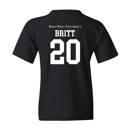 High Point - NCAA Men's Soccer : Caleb Britt - Youth T-Shirt-1