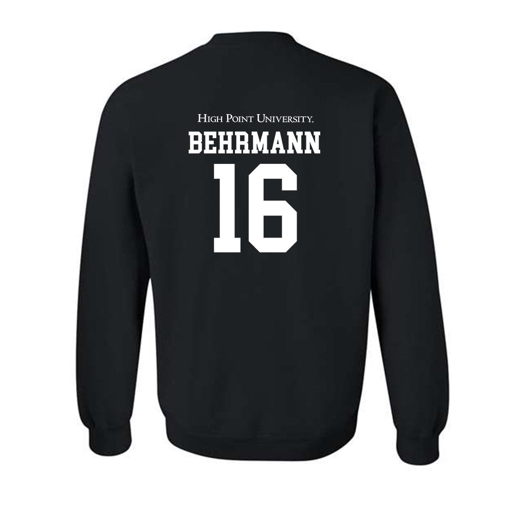 High Point - NCAA Men's Soccer : Noah Behrmann - Crewneck Sweatshirt-1