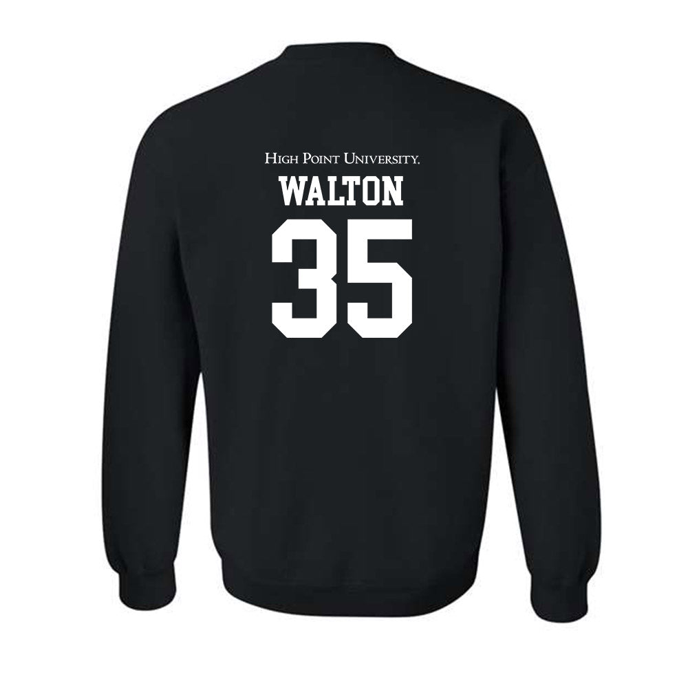 High Point - NCAA Baseball : Wade Walton - Crewneck Sweatshirt-1