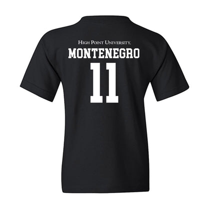 High Point - NCAA Baseball : Adrian Montenegro - Youth T-Shirt-1