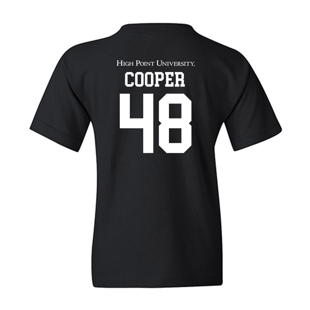 High Point - NCAA Men's Lacrosse : Owen Cooper - Youth T-Shirt-1