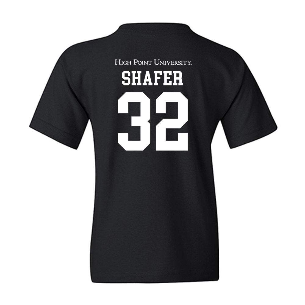 High Point - NCAA Baseball : Tyler Shafer - Youth T-Shirt-1