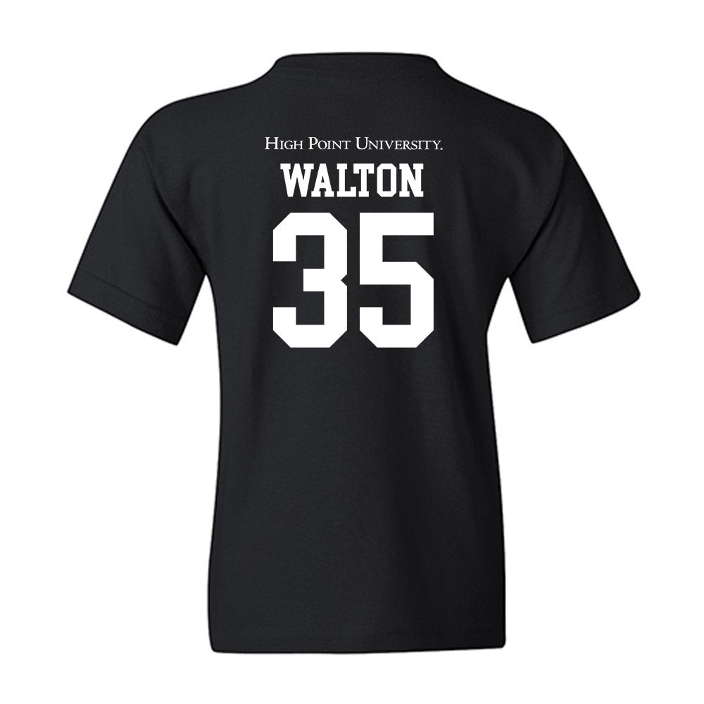 High Point - NCAA Baseball : Wade Walton - Youth T-Shirt-1