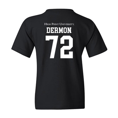 High Point - NCAA Men's Lacrosse : Luke Dermon - Youth T-Shirt-1