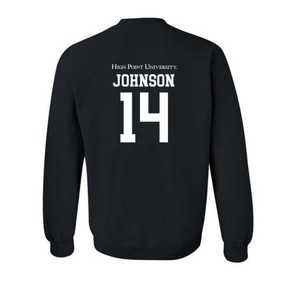 High Point - NCAA Baseball : Landen Johnson - Crewneck Sweatshirt-1