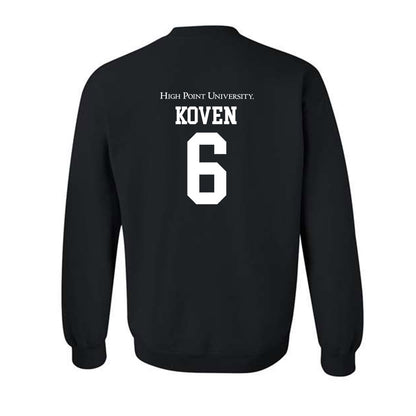 High Point - NCAA Men's Soccer : Koven Johnson - Crewneck Sweatshirt-1