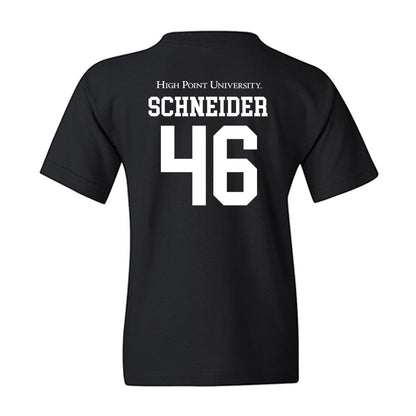 High Point - NCAA Baseball : Charlie Schneider - Youth T-Shirt-1