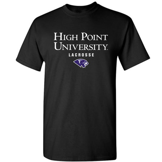 High Point - NCAA Men's Lacrosse : Luke Dermon - T-Shirt-0