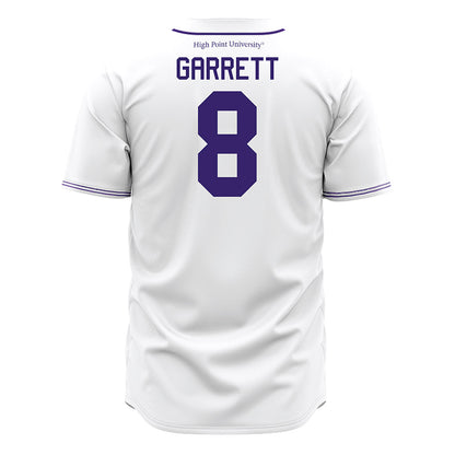 High Point - NCAA Baseball : Bryan Garrett - White Jersey-1